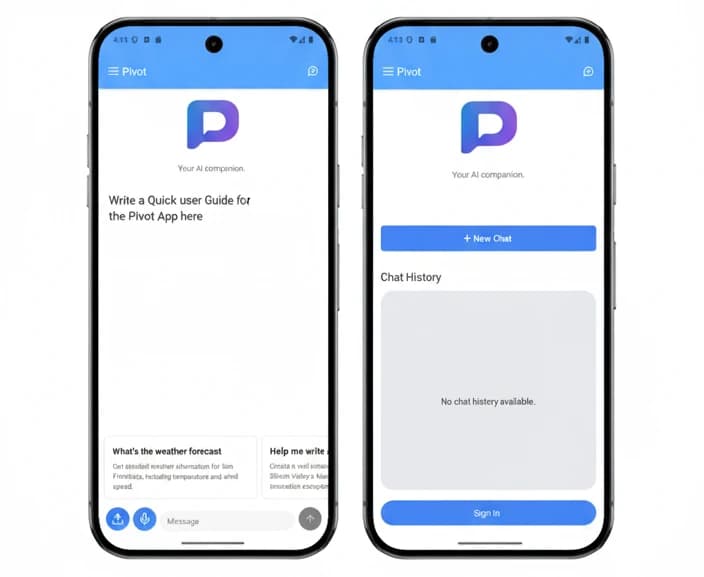 Pivot across web, mobile, and messaging